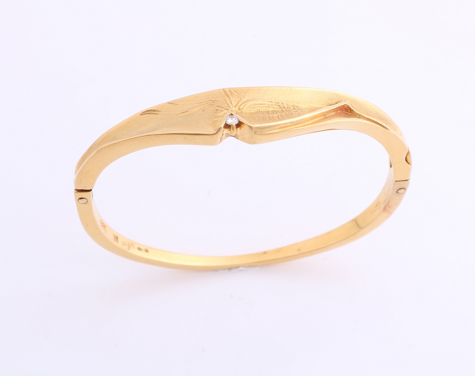 Gouden armband met diamant