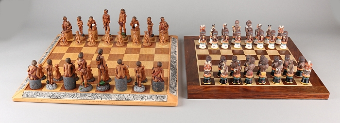 2x Zuid Afrika schaakspelen