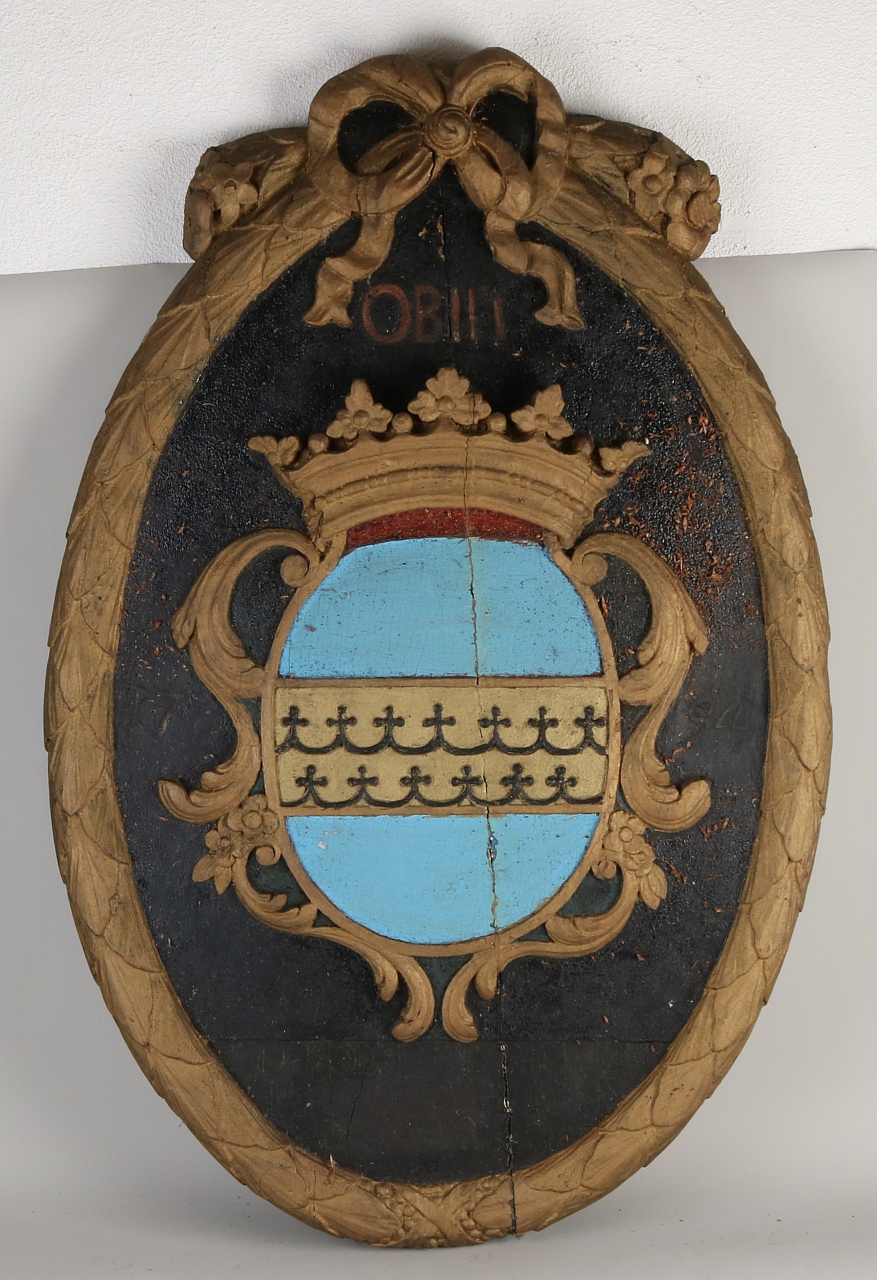 Antiek wapenschild, 1800