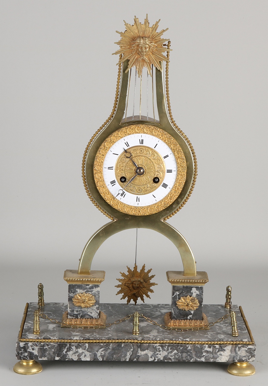 Louis Seize boog-pendule, 1800