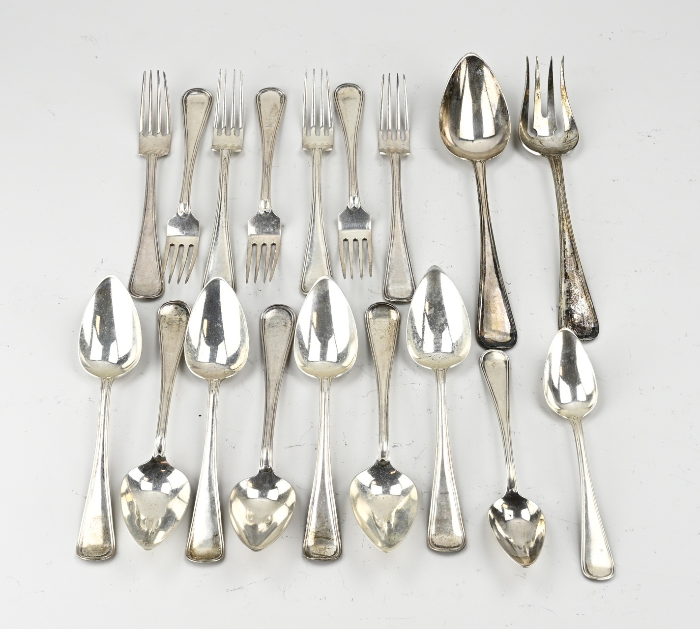 Zilveren vorken/lepels
