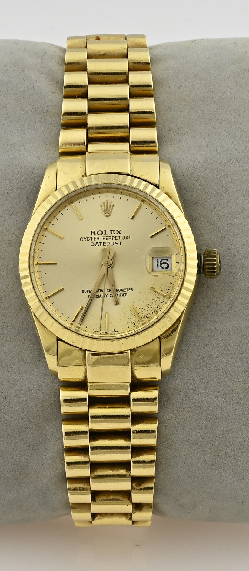 Gouden Rolex horloge